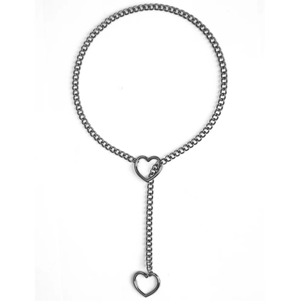 Heart Slip Chain Necklace